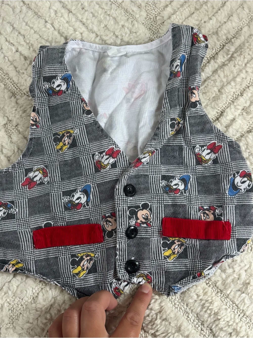Vintage 90s Disney Mickey vest